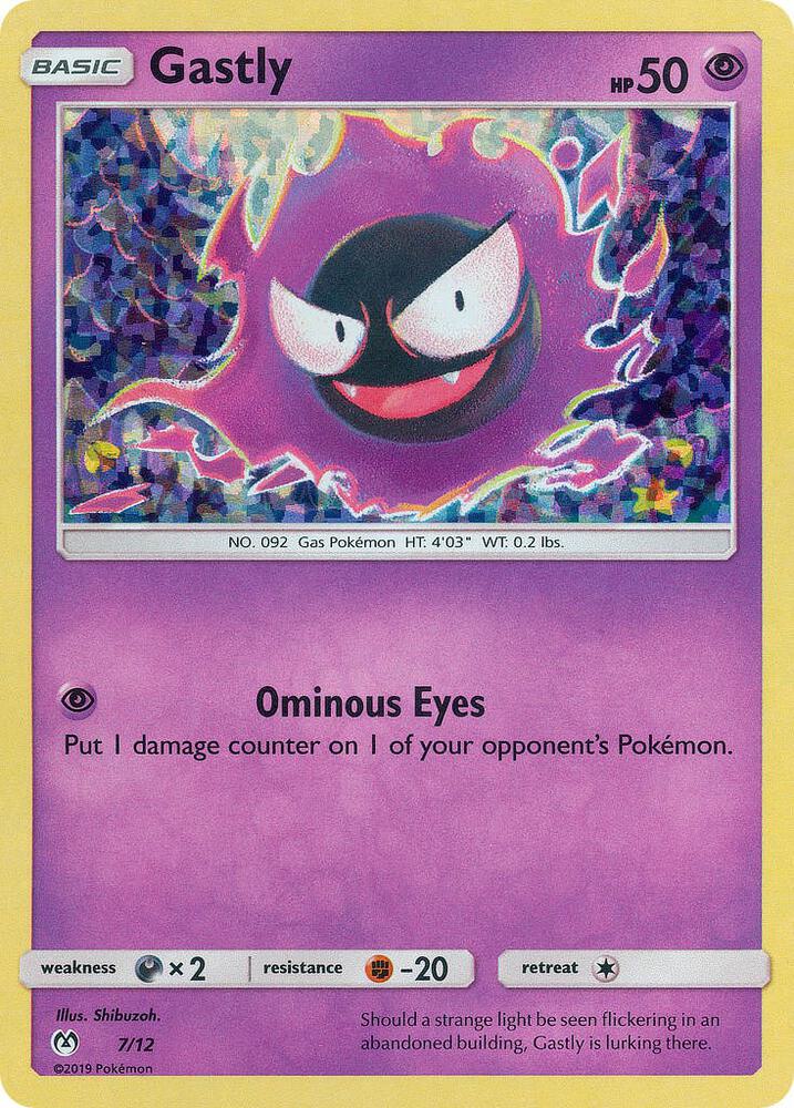 Gastly - 7/12 - McDonald's Promos 2019 (M19)spñ