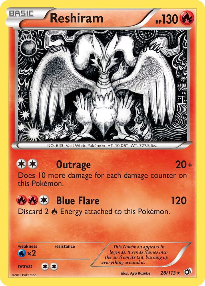 Reshiram - Legendary Treasures (LTR)