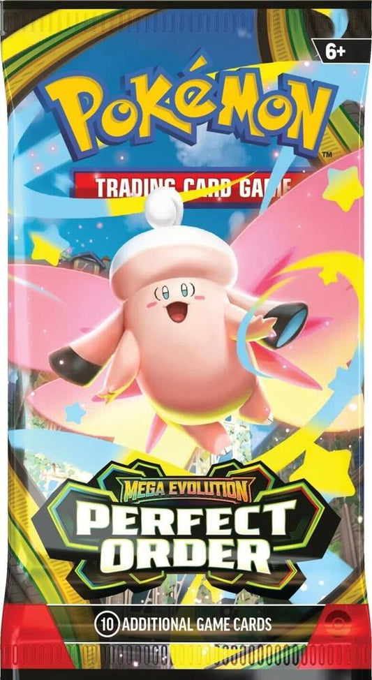Pokémon TCG: Mega Evolution-Perfect Order Booster Pack inglés