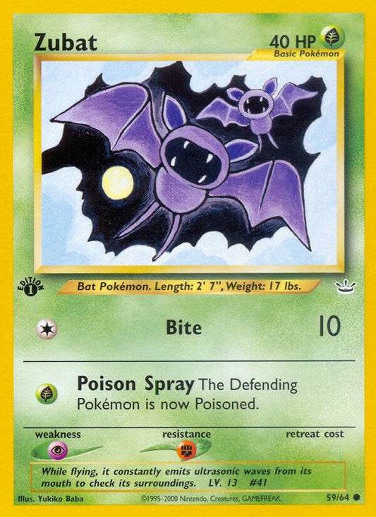 Zubat - Neo Revelation (N3)unlimited