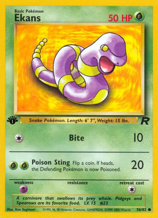 Ekans - Team Rocket (TR)unlimited