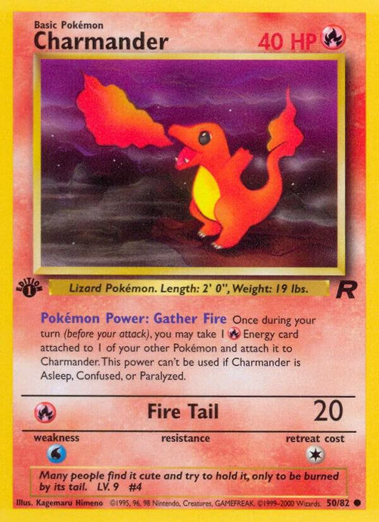 Charmander - Team Rocket (TR) unlimited lp