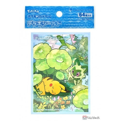 Sleeves Pokemon center sprigatito y pikachu