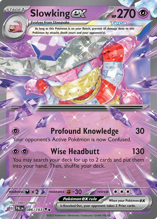 Slowking ex - 086/193 - SV02: Paldea Evolved (PAL)