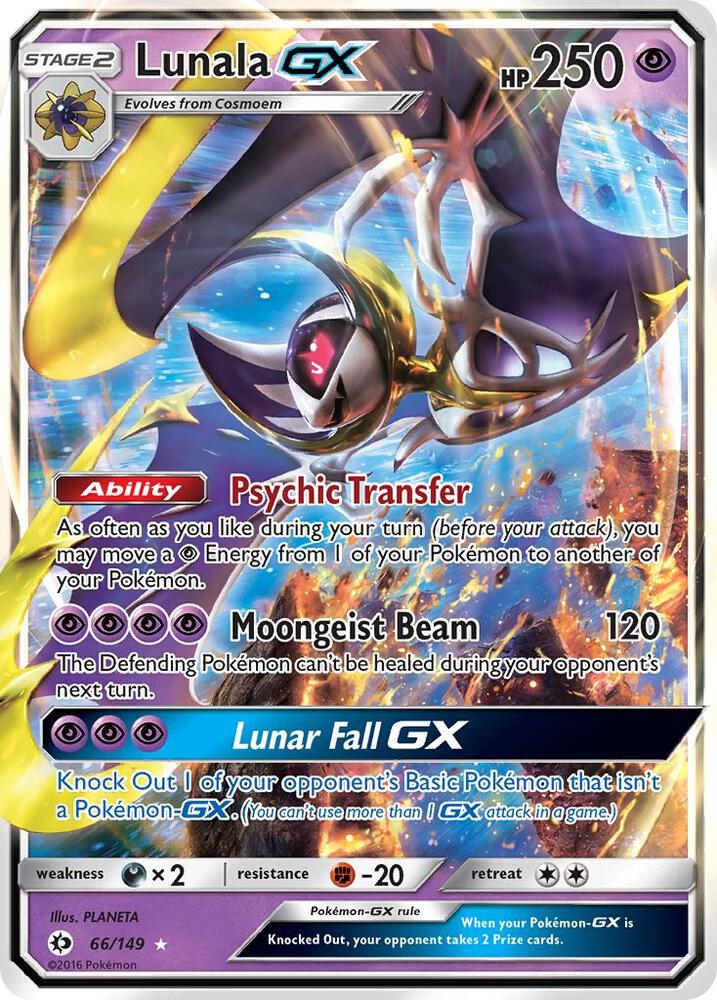 Lunala GX - SM Base Set (SM01)