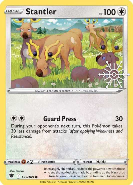 Stantler - 125/189 (Holiday Calendar) - Miscellaneous Cards & Products (MCAP)