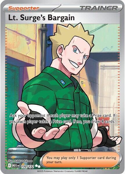 Lt. Surge's Bargain - 170/132 - ME01: Mega Evolution (MEG) español