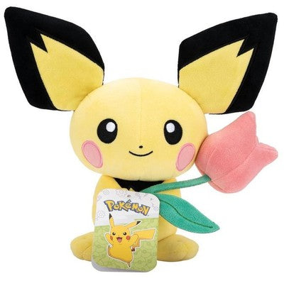 Peluche Pichu de la colección Pokémon Spring Pokemon Jazwares