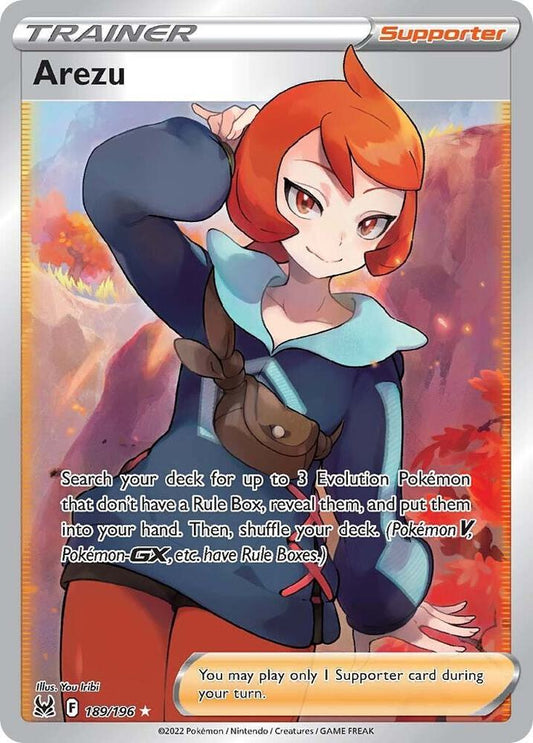 Arezu (Full Art) - SWSH11: Lost Origin (SWSH11)spñ