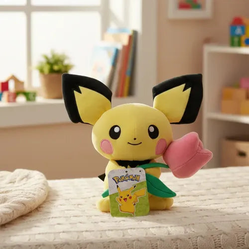 Peluche Pichu de la colección Pokémon Spring Pokemon Jazwares