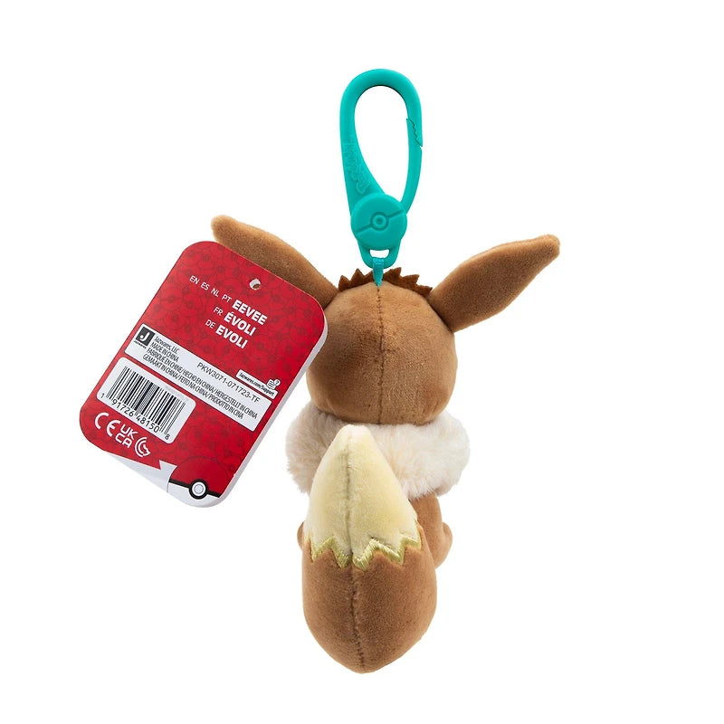 Peluche llavero de Eevee Pokemon Jazwares