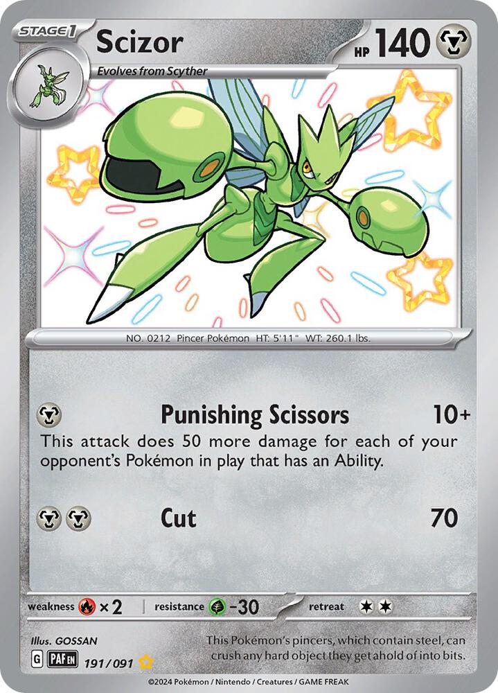 Scizor - SV: Paldean Fates (PAF)