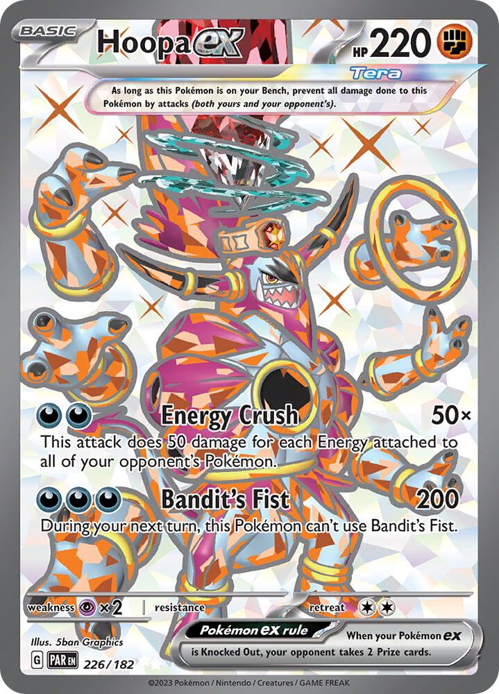 Hoopa ex - 226/182 - SV04: Paradox Rift (PAR)