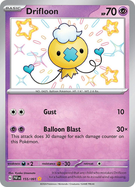 Drifloon - SV: Paldean Fates (PAF)español