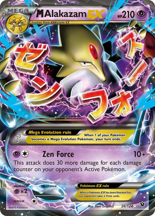 M Alakazam EX - XY - Fates Collide (FCO)lp
