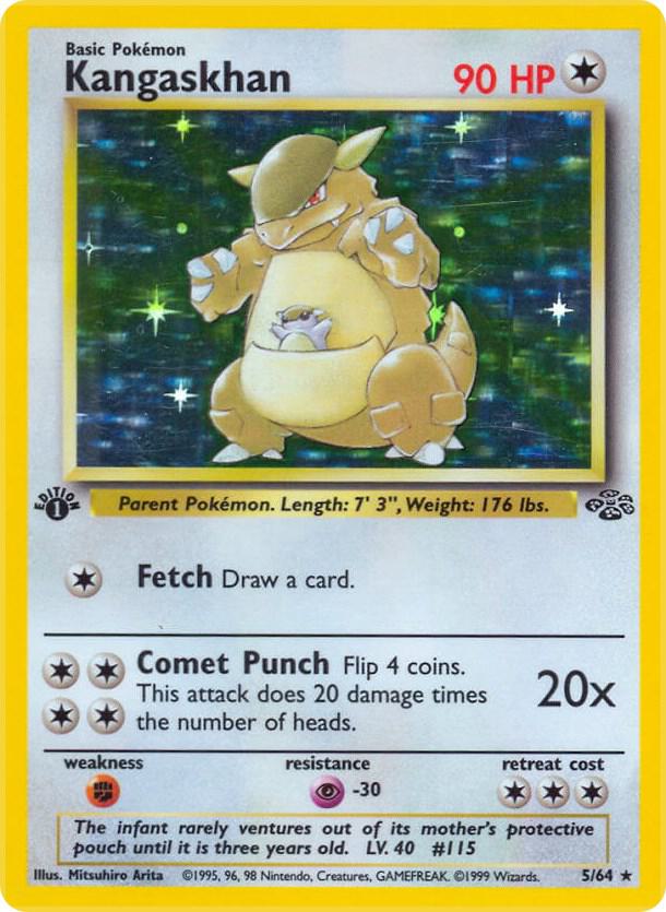 Kangaskhan (5) - Jungle (JU) Unlimited Holofoil