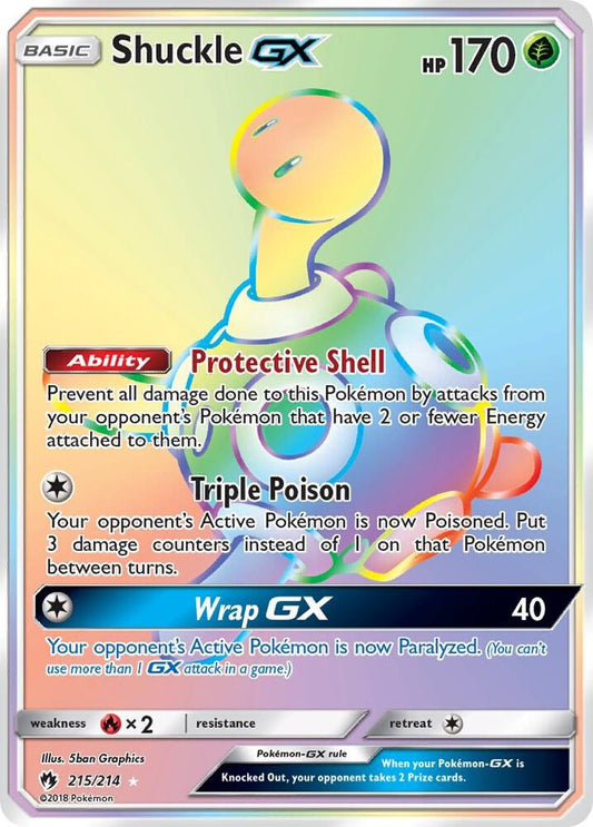 Shuckle GX (Secret) - SM - Lost Thunder (SM8)