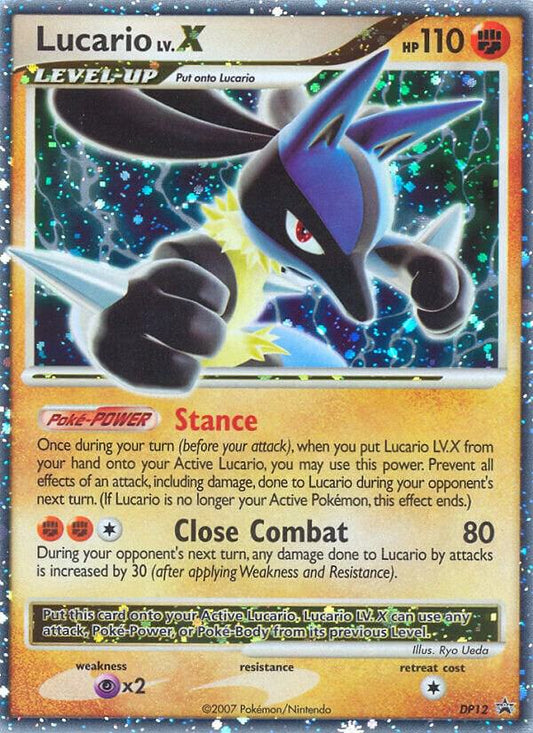 Lucario LV.X - DP12 - Diamond and Pearl Promos (PR) HP