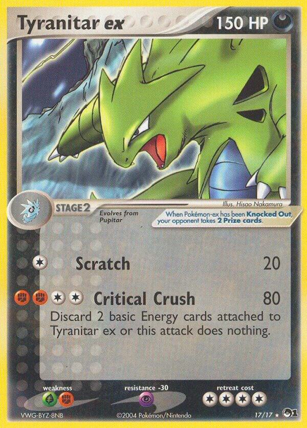 Tyranitar ex (Holo) - POP Series 1 (POP)