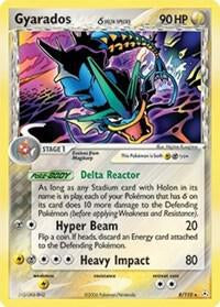 Gyarados (Delta Species) - Holon Phantoms (HP) reverse holofoil