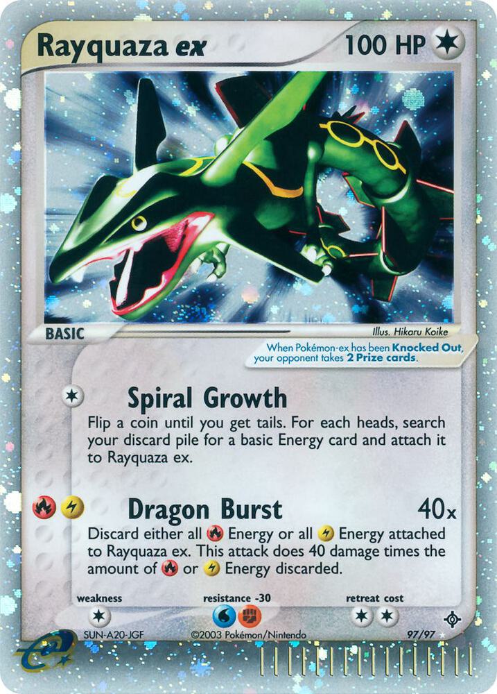 Rayquaza ex - Dragon (DR)dm