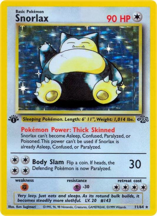 Snorlax (11) - Jungle (JU)