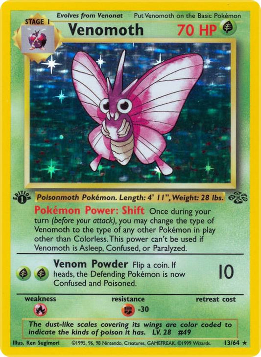Venomoth (13) - Jungle (JU)