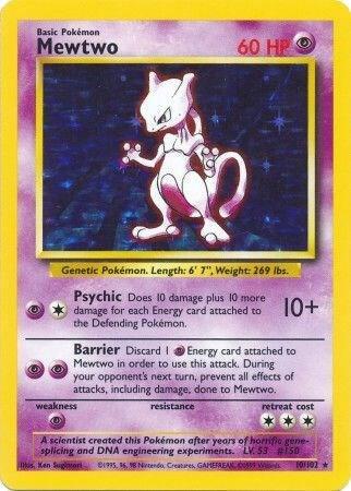 Mewtwo - Base Set (BS)