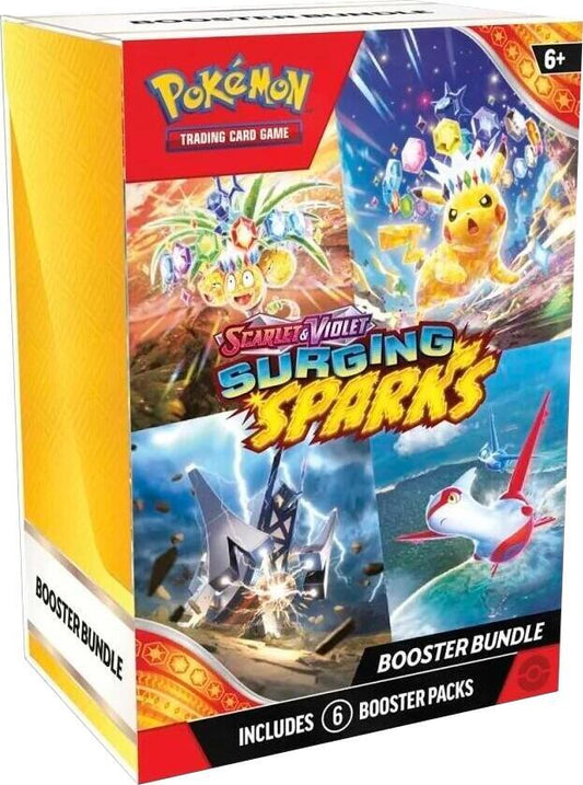 Surging Sparks Booster Bundle (LGS) - SV08: Surging Sparks (SSP)
