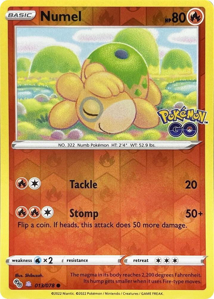 Numel (Peelable Ditto) - Pokemon GO (PGO) espñ
