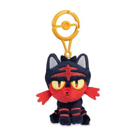 Llavero peluche Litten Pokemon center