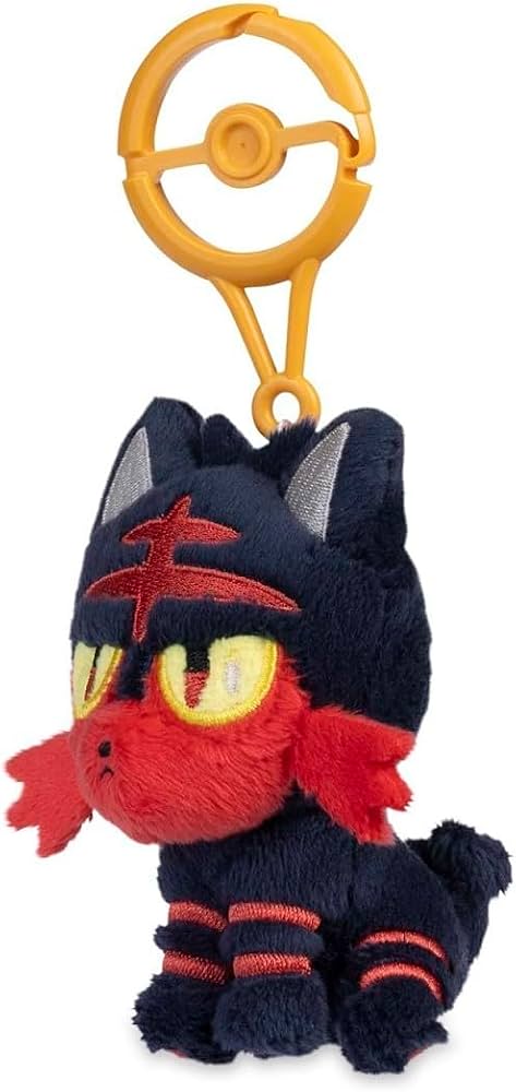 Llavero peluche Litten Pokemon center