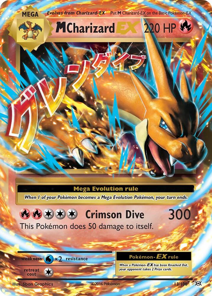 M Charizard EX - XY - Evolutions (EVO)lp