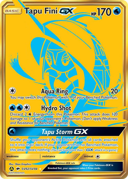 Tapu Fini GX - Hidden Fates: Shiny Vault (HIF:SV)