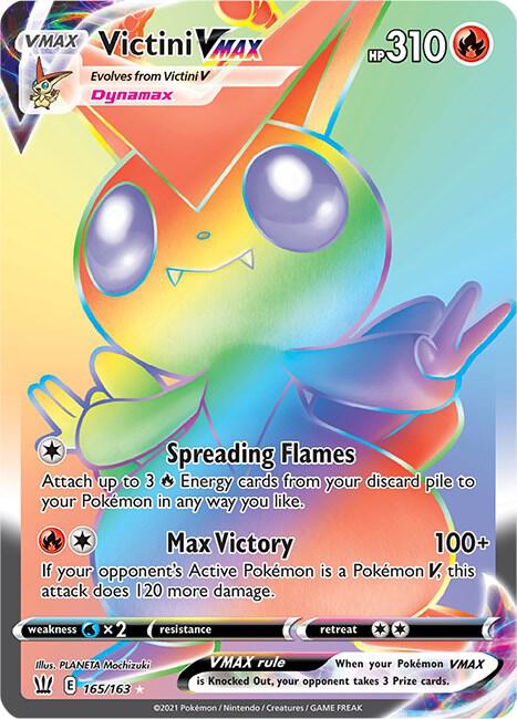 Victini VMAX (Secret) - SWSH05: Battle Styles (SWSH05)