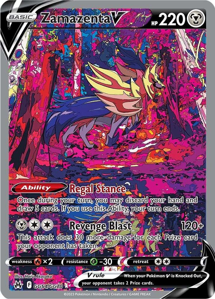 Zamazenta V - Crown Zenith: Galarian Gallery (CRZ:GG)spñ