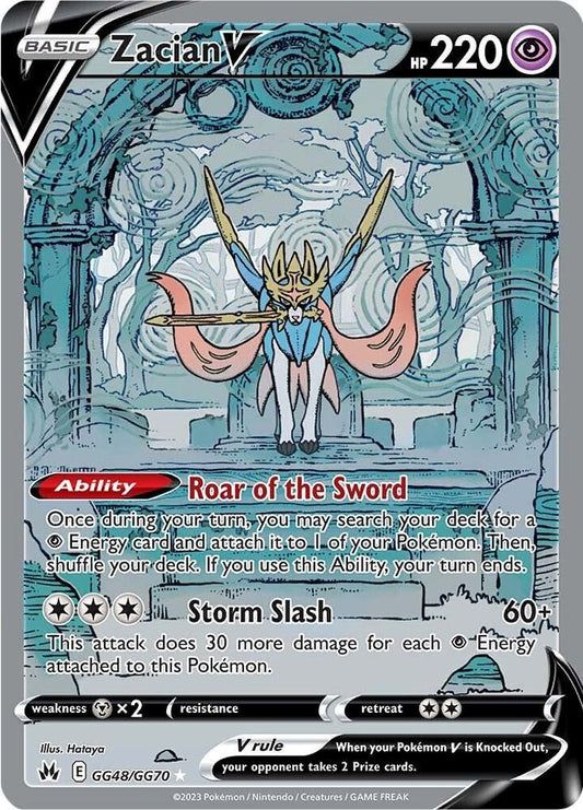 Zacian V - Crown Zenith: Galarian Gallery (CRZ:GG) español