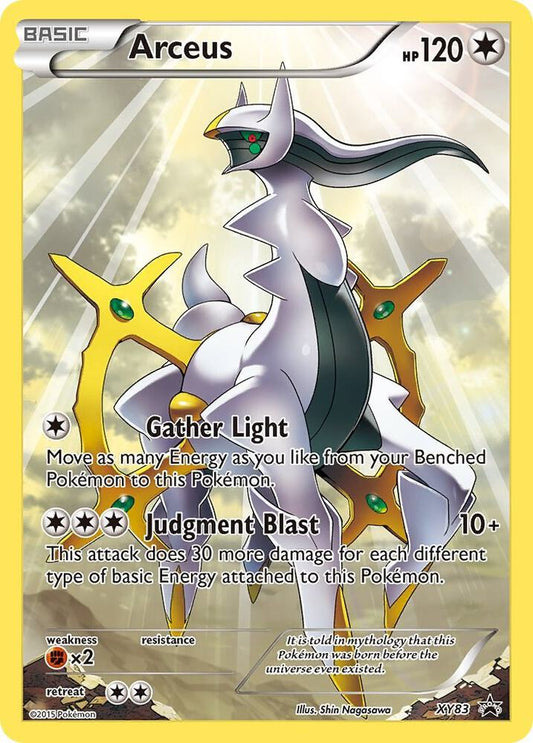 Arceus - XY83 - XY Promos (PR)lp