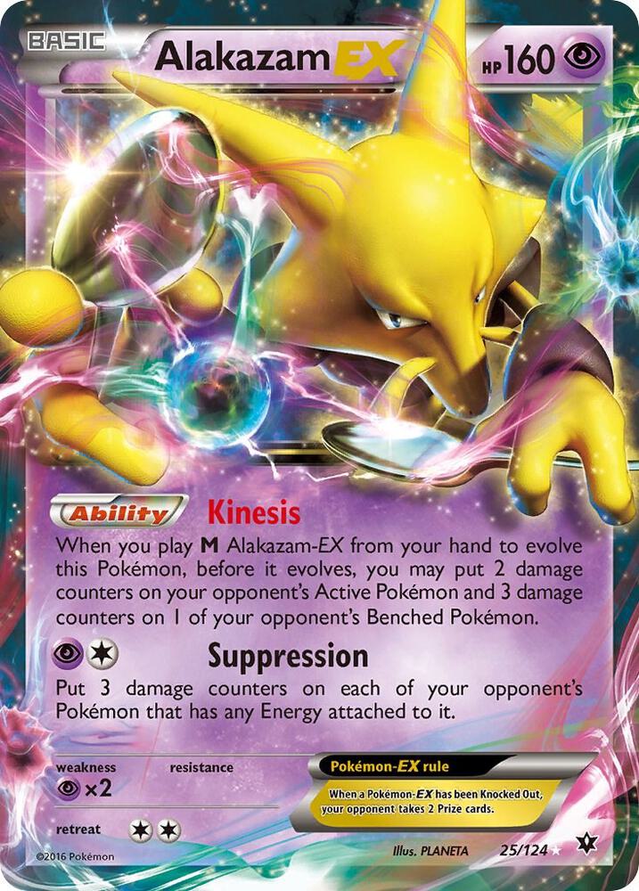 Alakazam EX - XY - Fates Collide (FCO)