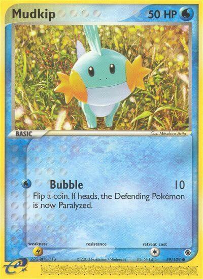 Mudkip - 59/109 - Ruby and Sapphire (RS)