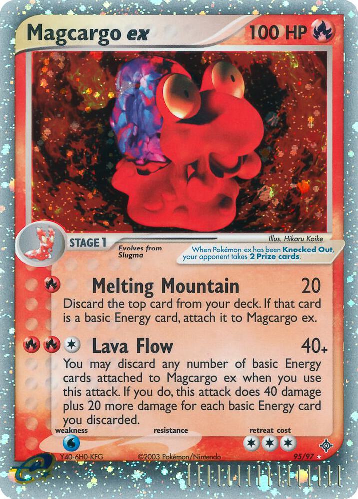 Magcargo ex - Dragon (DR)lp