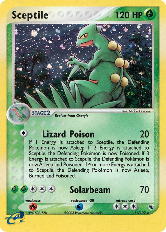 Sceptile - 11/109 - Ruby and Sapphire (RS)mp