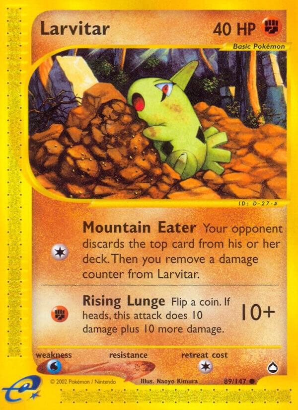 Larvitar - Aquapolis (AQ)