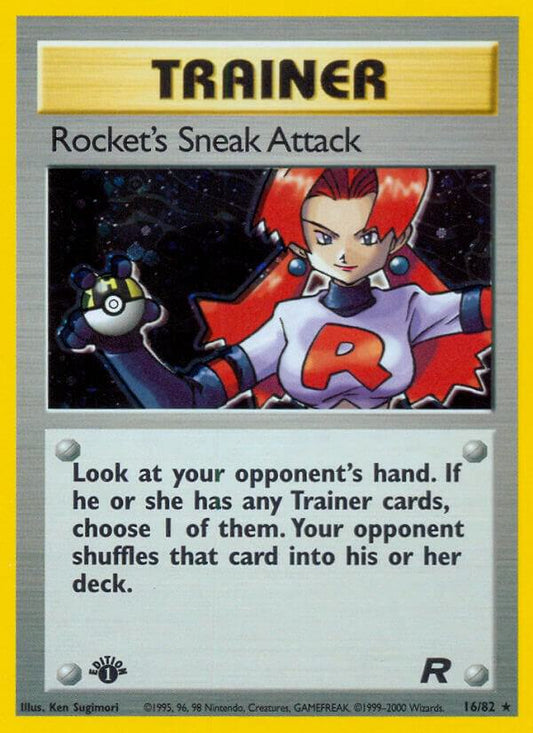 Rocket's Sneak Attack (16) - Team Rocket (TR)unlimited MP