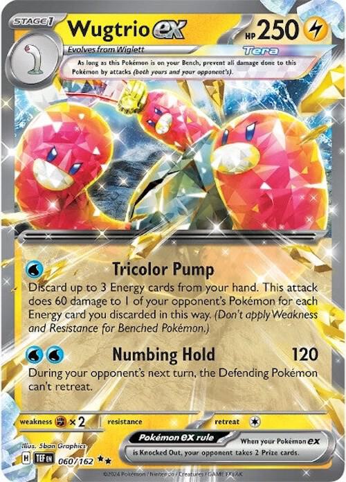 Wugtrio ex - 060/162 - SV05: español
