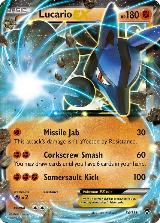 Lucario EX - XY - Furious Fists (FFI)spñ
