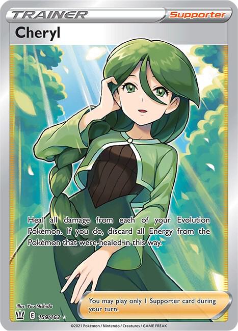 Cheryl (Full Art) - SWSH05: Battle Styles (SWSH05)