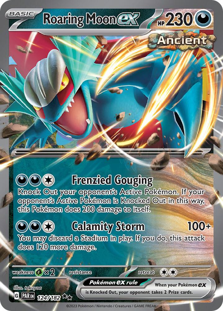 Roaring Moon ex - SV04: Paradox Rift (PAR) – Gengar Store