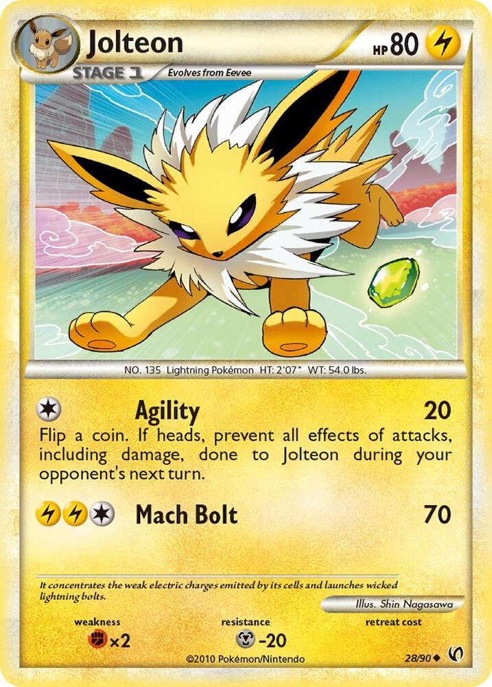 Jolteon - Undaunted (UD)