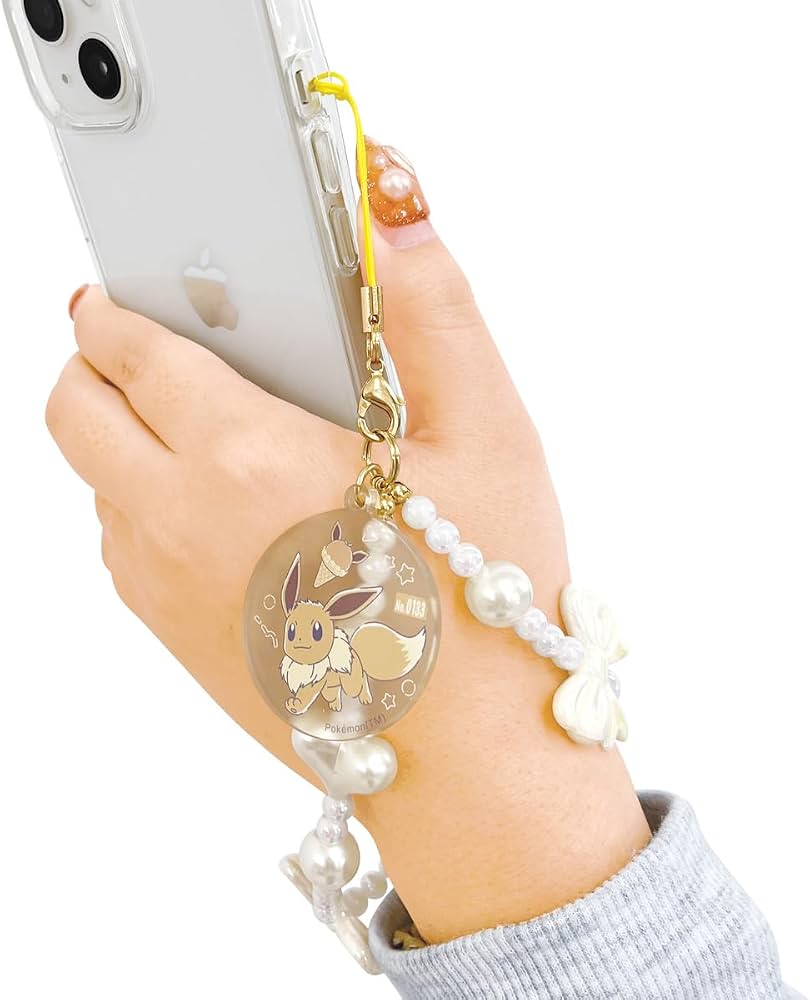 Strap eevee, Tirante de mano para celular